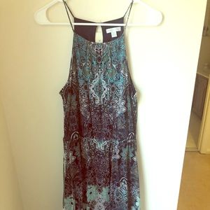Blue NY&CO patterned dress